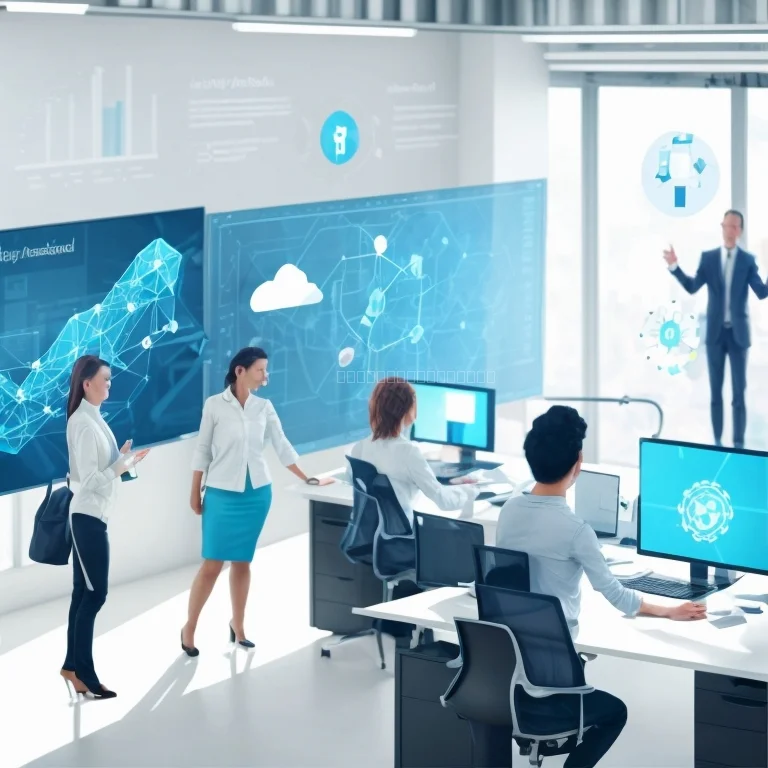 InnovalabIT Team bei der Arbeit